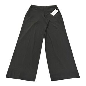 NWT Athleta Women's Brooklyn Heights Wide Leg Pants Size 8P Black